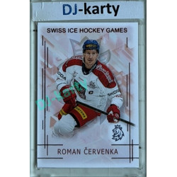2025/26 Real Cards serie 1 #SHG-04 Roman Červenka Swiss ice hockey games 2025/26 Red xx/12