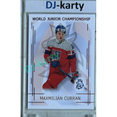 2025/26 Real Cards serie 1 #U20-02 Maxmilián Curran World junior Championship U20 2025/26 Red xx/12