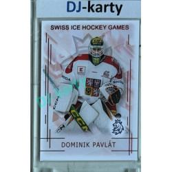 2025/26 Real Cards serie 1 #SHG-17 Dominik Pavlát Swiss ice hockey games 2025/26 Red xx/12