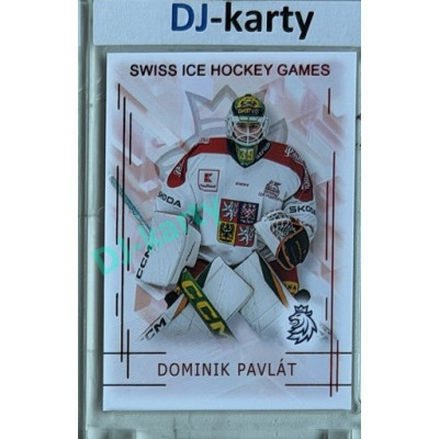 2025/26 Real Cards serie 1 #SHG-17 Dominik Pavlát Swiss ice hockey games 2025/26 Red xx/12