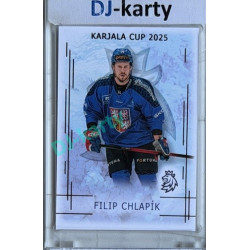 2025/26 Real Cards serie 1 #KC-08 Filip Chlapík Karjala cup 2025/26 Red xx/12