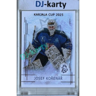 2025/26 Real Cards serie 1 #KC-11 Josef Kořenář Karjala cup 2025/26 Red xx/12