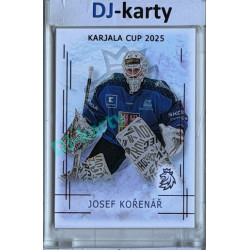 2025/26 Real Cards serie 1 #KC-11 Josef Kořenář Karjala cup 2025/26 Red xx/12