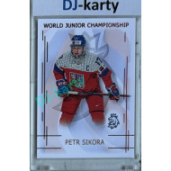 2025/26 Real Cards serie 1 #U20-21 Petr Sikora World junior Championship U20 2025/26 Red xx/12