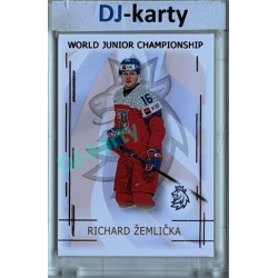 2025/26 Real Cards serie 1 #U20-23 Richard Žemlička World junior Championship U20 2025/26 Red xx/12