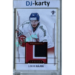 2025/26 Real Cards serie 1 #AJ-06 Libor Hájek Authentic Jersey Red 2/9