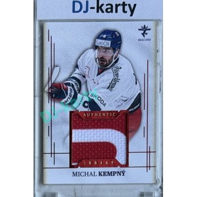 2025/26 Real Cards serie 1 #AJ-09 Michal Kempný Authentic Jersey Red 6/9