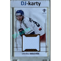 2025/26 Real Cards serie 1 #AJ-01 Ondřej Beránek Authentic Jersey Gold 16/19