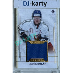 2025/26 Real Cards serie 1 #AJ-19 Ondřej Palát Authentic Jersey Gold 10/19