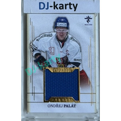 2025/26 Real Cards serie 1 #AJ-19 Ondřej Palát Authentic Jersey Gold 10/19