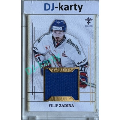 2025/26 Real Cards serie 1 #AJ-29 Filip Zadina Authentic Jersey Gold 06/19