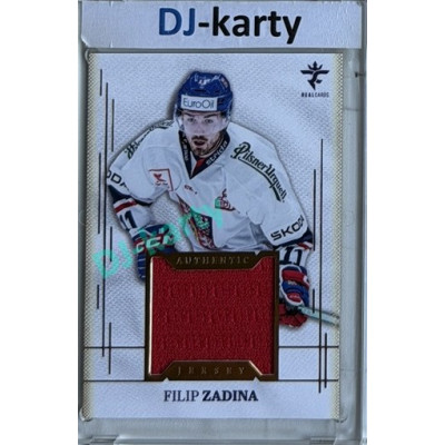 2025/26 Real Cards serie 1 #AJ-29 Filip Zadina Authentic Jersey Gold 03/19