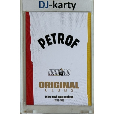 2025 MK 100 let na soutoku Hradec Králové #002 Petrof Nový Hradec Králové Original clubs