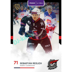 2025/26 Goal Cards Maxa liga 2.s. #CHOM - 31 Sebastián Redlich Canvas Parallel