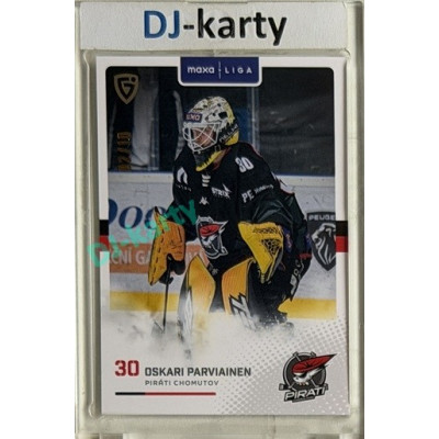 2025/26 Goal Cards Maxa liga 2.s. #CHOM - 33 Oskari Parviainen Parallel xx/10