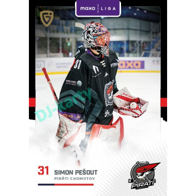 2025/26 Goal Cards Maxa liga 2.s. #CHOM - 17 Simon Pešout