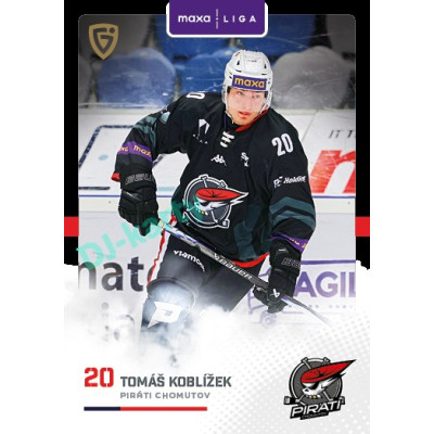 2025/26 Goal Cards Maxa liga 2.s. #CHOM - 28 Tomáš Koblížek