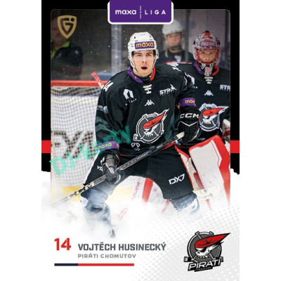 2025/26 Goal Cards Maxa liga 2.s. #CHOM - 22 Vojtěch Husinecký