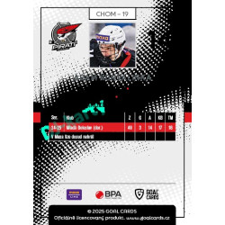 2025/26 Goal Cards Maxa liga 2.s. #CHOM - 19 Adam Konvalinka