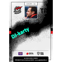 2025/26 Goal Cards Maxa liga 2.s. #CHOM - 36 Viktor Hübl 