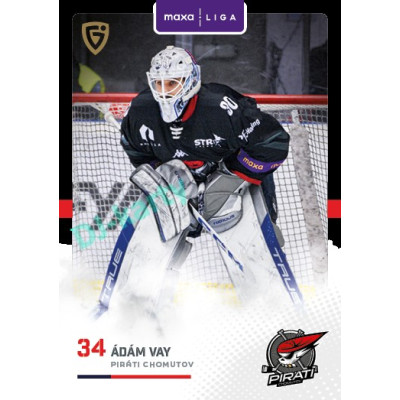 2025/26 Goal Cards Maxa liga 2.s. #CHOM - 18 Ádám Vay 