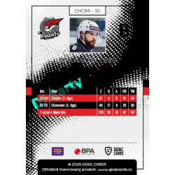 2025/26 Goal Cards Maxa liga 2.s. #CHOM - 30 Dominik Sklenář