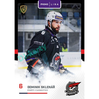 2025/26 Goal Cards Maxa liga 2.s. #CHOM - 30 Dominik Sklenář Canvas Parallel