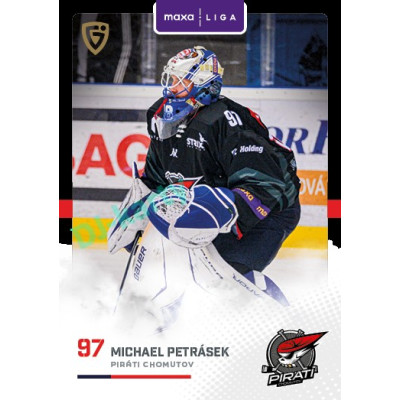 2025/26 Goal Cards Maxa liga 2.s. #CHOM - 16 Michael Petrásek Canvas Parallel
