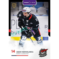 2025/26 Goal Cards Maxa liga 2.s. #CHOM - 19 Adam KonvalinkaCanvas Parallel