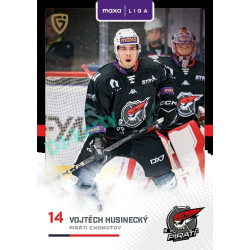 2025/26 Goal Cards Maxa liga 2.s. #CHOM - 22 Vojtěch Husinecký Canvas Parallel