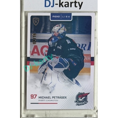 2025/26 Goal Cards Maxa liga 2.s. #CHOM - 16 Michael Petrásek Parallel xx/10