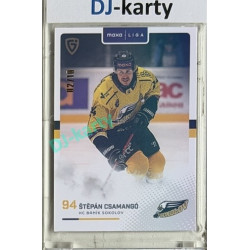 2025/26 Goal Cards Maxa liga 2.s. #SOK - 22 Štěpán Csamangó Parallel xx/10