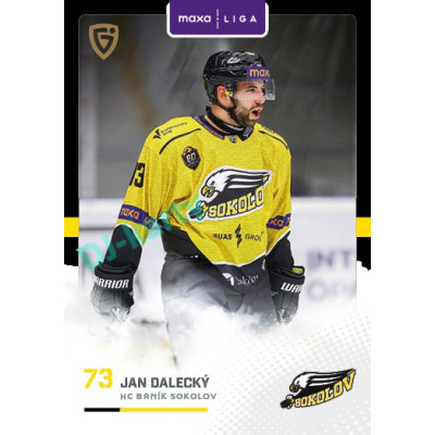 2025/26 Goal Cards Maxa liga 2.s. #SOK - 25 Jan Dalecký