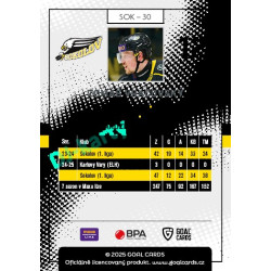 2025/26 Goal Cards Maxa liga 2.s. #SOK - 30 Tomáš Vracovský