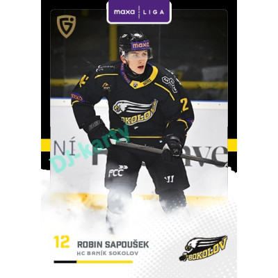2025/26 Goal Cards Maxa liga 2.s. #SOK - 20 Robin Sapoušek