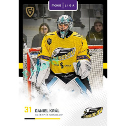 2025/26 Goal Cards Maxa liga 2.s. #SOK - 27 Daniel Král
