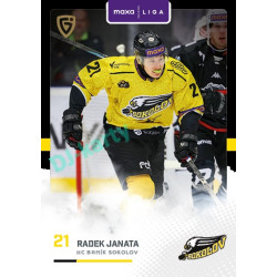 2025/26 Goal Cards Maxa liga 2.s. #SOK - 19 Radek Janata Canvas Parallel