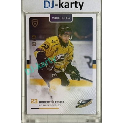 2025/26 Goal Cards Maxa liga 2.s. #SOK - 21 Robert Šlechta Parallel xx/10