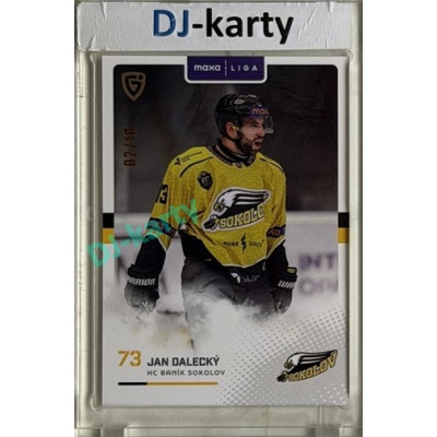 2025/26 Goal Cards Maxa liga 2.s. #SOK - 25 Jan Dalecký Parallel xx/10