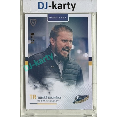2025/26 Goal Cards Maxa liga 2.s. #SOK - 31 Tomáš Mariška Parallel xx/10