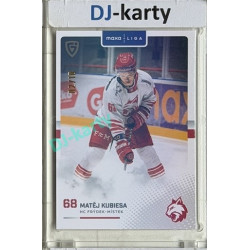 2025/26 Goal Cards Maxa liga 2.s. #FMI - 19 Matěj Kubiesa Parallel xx/10