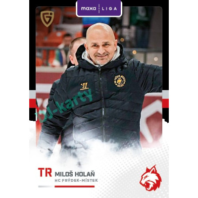 2025/26 Goal Cards Maxa liga 2.s. #FMI - 32 Miloš Holaň Canvas Parallel