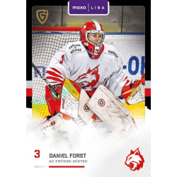 2025/26 Goal Cards Maxa liga 2.s. #FMI - 27 Daniel Forst Canvas Parallel