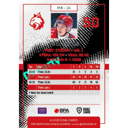 2025/26 Goal Cards Maxa liga 2.s. #FMI - 26 Petr Sikora