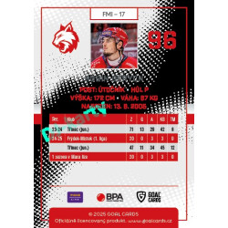 2025/26 Goal Cards Maxa liga 2.s. #FMI - 17 Robin Gerych