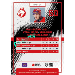2025/26 Goal Cards Maxa liga 2.s. #FMI - 24 Matouš Ćmiel