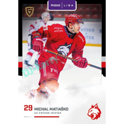 2025/26 Goal Cards Maxa liga 2.s. #FMI - 23 Michal Matiaško