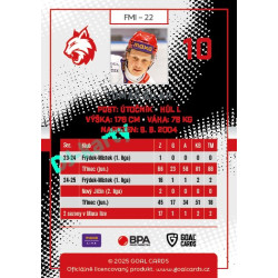 2025/26 Goal Cards Maxa liga 2.s. #FMI - 22 Tomáš Šilar