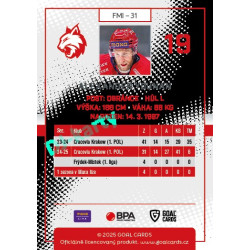 2025/26 Goal Cards Maxa liga 2.s. #FMI - 31 Alexander Younan