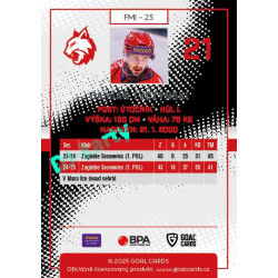 2025/26 Goal Cards Maxa liga 2.s. #FMI - 25 Damian Tyczynski
